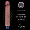 9,5" REAL SOFTEE oplaadbare siliconen vibrerende dildo