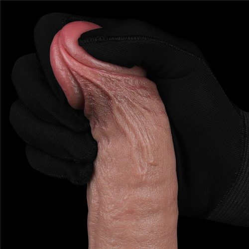 9,5" REAL SOFTEE oplaadbare siliconen vibrerende dildo