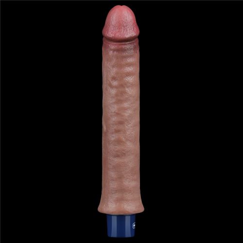 9,5" REAL SOFTEE oplaadbare siliconen vibrerende dildo