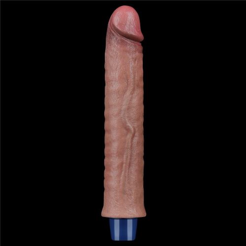9,5" REAL SOFTEE oplaadbare siliconen vibrerende dildo