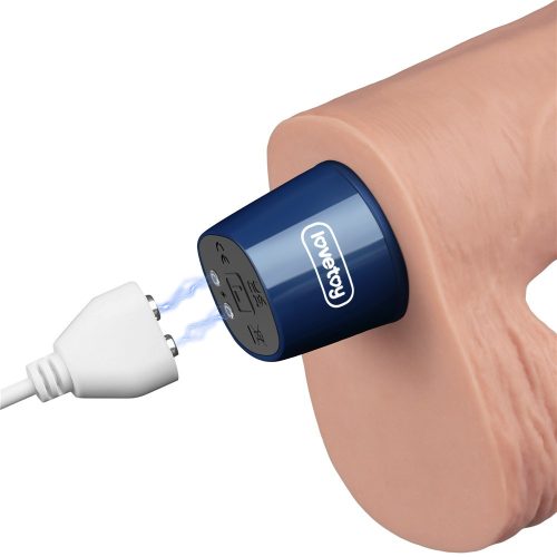 9" REAL SOFTEE Oplaadbare Vibrerende Dildo (Flesh)