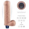 9" REAL SOFTEE Oplaadbare Vibrerende Dildo (Flesh)