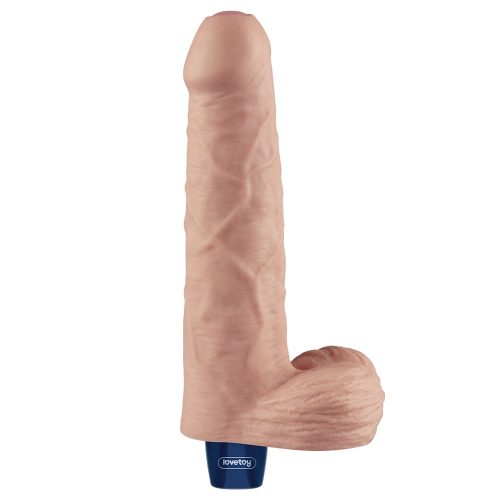 9" REAL SOFTEE Oplaadbare Vibrerende Dildo (Flesh)