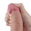 9,5" REAL SOFTEE Oplaadbare Vibrerende Dildo (Flesh)