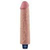9,5" REAL SOFTEE Oplaadbare Vibrerende Dildo (Flesh)