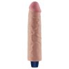 9,5" REAL SOFTEE Oplaadbare Vibrerende Dildo (Flesh)