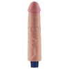 9,5" REAL SOFTEE Oplaadbare Vibrerende Dildo (Flesh)