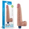10" REAL SOFTEE oplaadbare vibrerende dildo (vlees)_B15O50_4