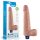 10" REAL SOFTEE oplaadbare vibrerende dildo (vlees)_B15O50_4