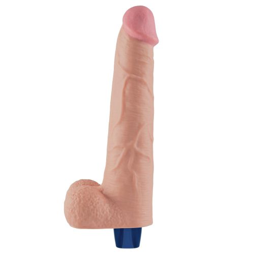 10,5" REAL SOFTEE oplaadbare vibrerende dildo (vlees)_B15O50_4