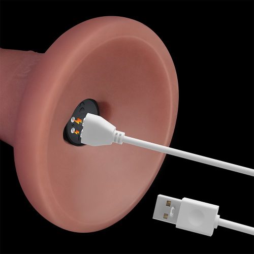 6'' Vibrerende Dual Density Power Cock