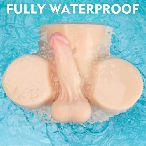 Streetgirl's dubbele motorische sensatiepuls met dildo