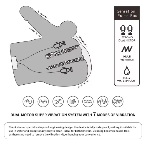 Streetgirl's dubbele motorische sensatiepuls met dildo