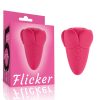 Flicker oplaadbare vibrator Rose Red