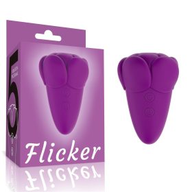 Flicker Oplaadbare Vibrator Paars