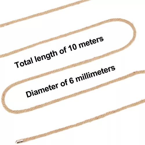 Rebellion Reign Rustic Hemp Bondage Rope