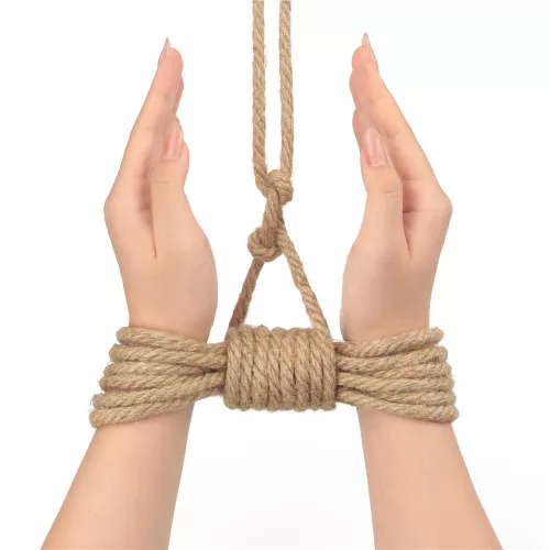 Rebellion Reign Rustic Hemp Bondage Rope