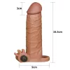 Pleasure X-Tender Vibrerende Penis Sleeve #1 - Bruin