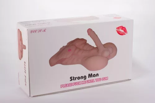 Sterke Man Masturbator
