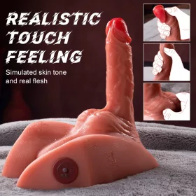Michael Ass Masturbator en Dildo Thrusting