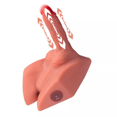 Michael Ass Masturbator en Dildo Thrusting