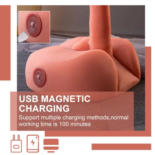 Honey Ass Masturbator en Dildo Stoten