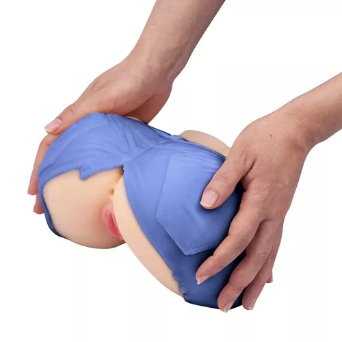 Schoolmeisje Masturbator Blauw