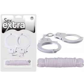   ZES EXTRA'S - METALEN BOEIEN EN LOVE ROPE WHITE_B15O25_4