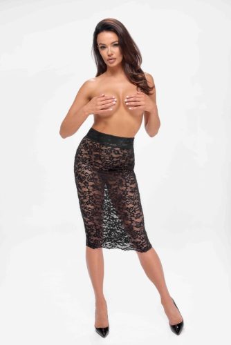 Ambivalente veterrok midi rok - L