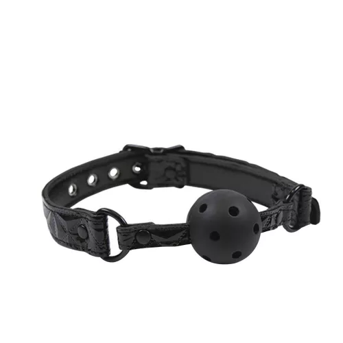 Zondige Ball Gag Black