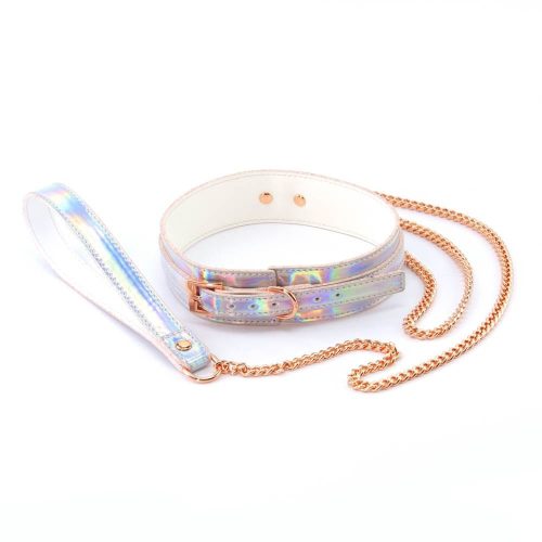 Cosmo Bondage - Halsband & Leiband - Rainbow_B15O25_2