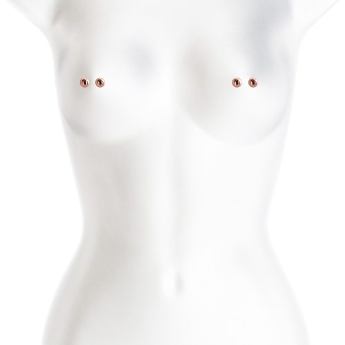 Ingebonden - Tepelklemmen - M1 - Roségoud