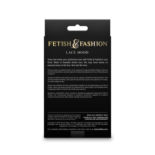 Fetish & Mode - Kanten Kap - Wit - Alternatief Pakket