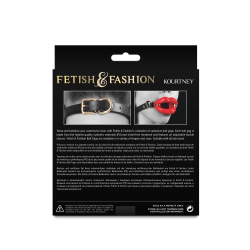 Fetish & Fashion - Kourtney - Red - Alternatief Pakket