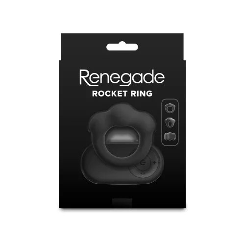 Renegade - Rocket Ring - Zwart