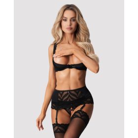 Lecille 3-delige kruisloze set - S/M