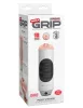 Mega Grip Vibrerende Stroker Poes Wit/Zwart/Licht