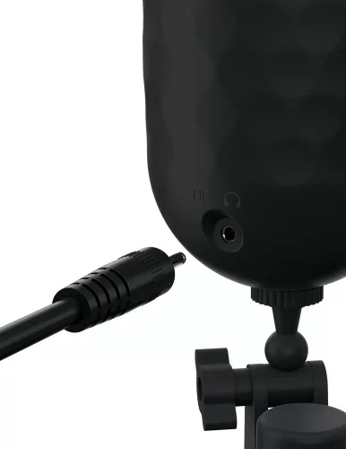 Vibrerende Mega Melker Licht/Zwart