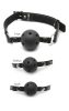 Ball Gag Training System Zwart
