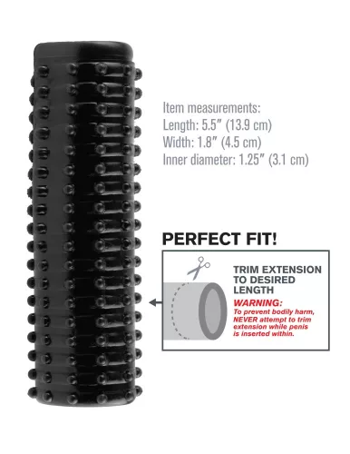 Magische Pleziermouw Zwart