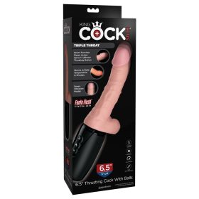 7,5" Steekpenis met bruine ballen
