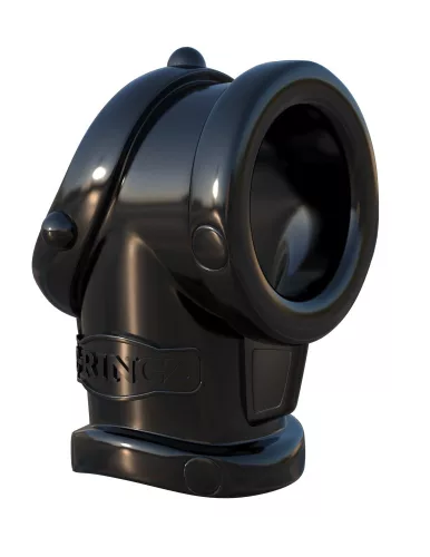 Cock Pipe met zwarte balstretcher