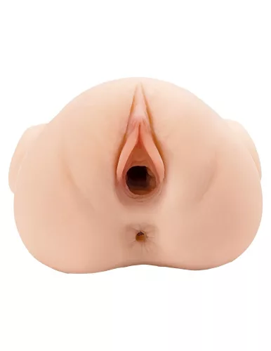 Double Pounder Vibrerende Squeeze Stroker