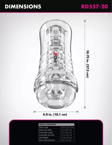 ViewTube See-Thru EZ-Grip Stroker