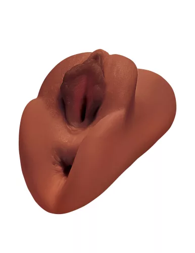 Perfecte Poes Dubbele Streper Bruin