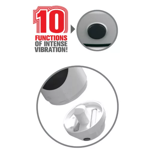 EXTRÉM TOYZ – PIPEDREAM MEGA GRIP VAGINA MASZTURBÁTOR VIBRÁTOR