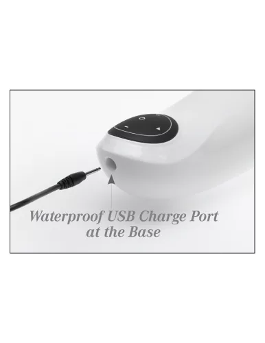 EXTRÉM TOYZ - PDX MEGA BATOR USB FÉRFI MASZTURBÁTOR SZÁJA PIROS