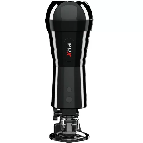 PDX ELITE – MASZTURBÁTOR REZGÉSSEL ÉS KOMPRESSZOR HATÁSSAL