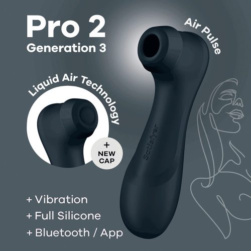 Pro 2 Generatie 3 met Liquid Air Black Bluetooth/App