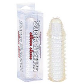 Super Stretch Transparante Siliconen Sleeve